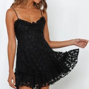 UNITED HEARTS DRESS BLACK